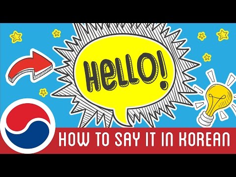 How to Say &quot;Hello&quot; in Korean | 90 Day Korean
