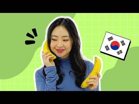Fruits, Nuts, and Vegetables in Korean | Grocery Shopping Made Fun