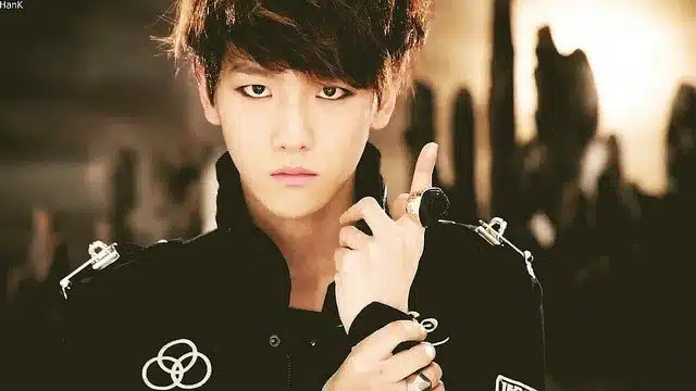 Photo of K-pop idol Baekhyun from EXO