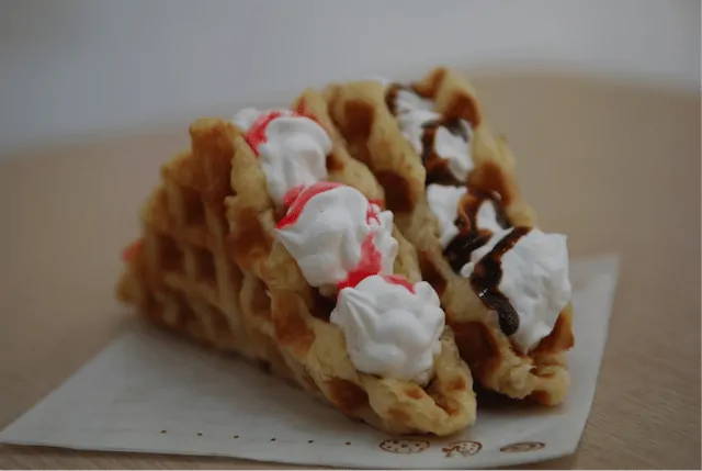 Korean Street Food 14 Ice Cream Filled Waffles