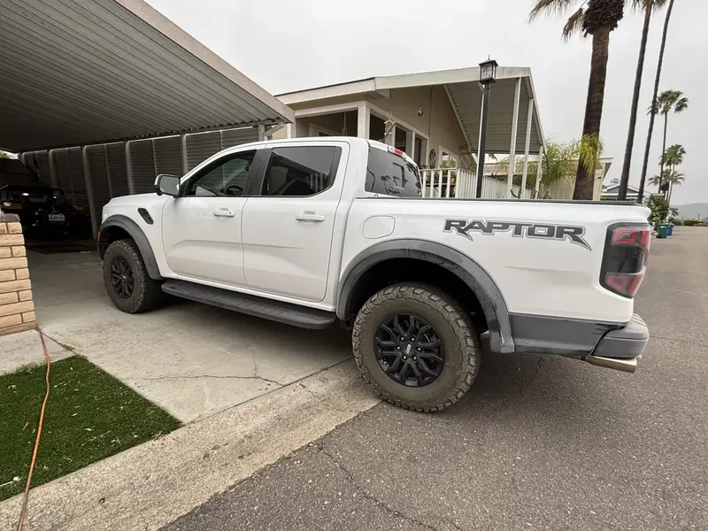 Ford Raptor before Ride N' Shine detailing
