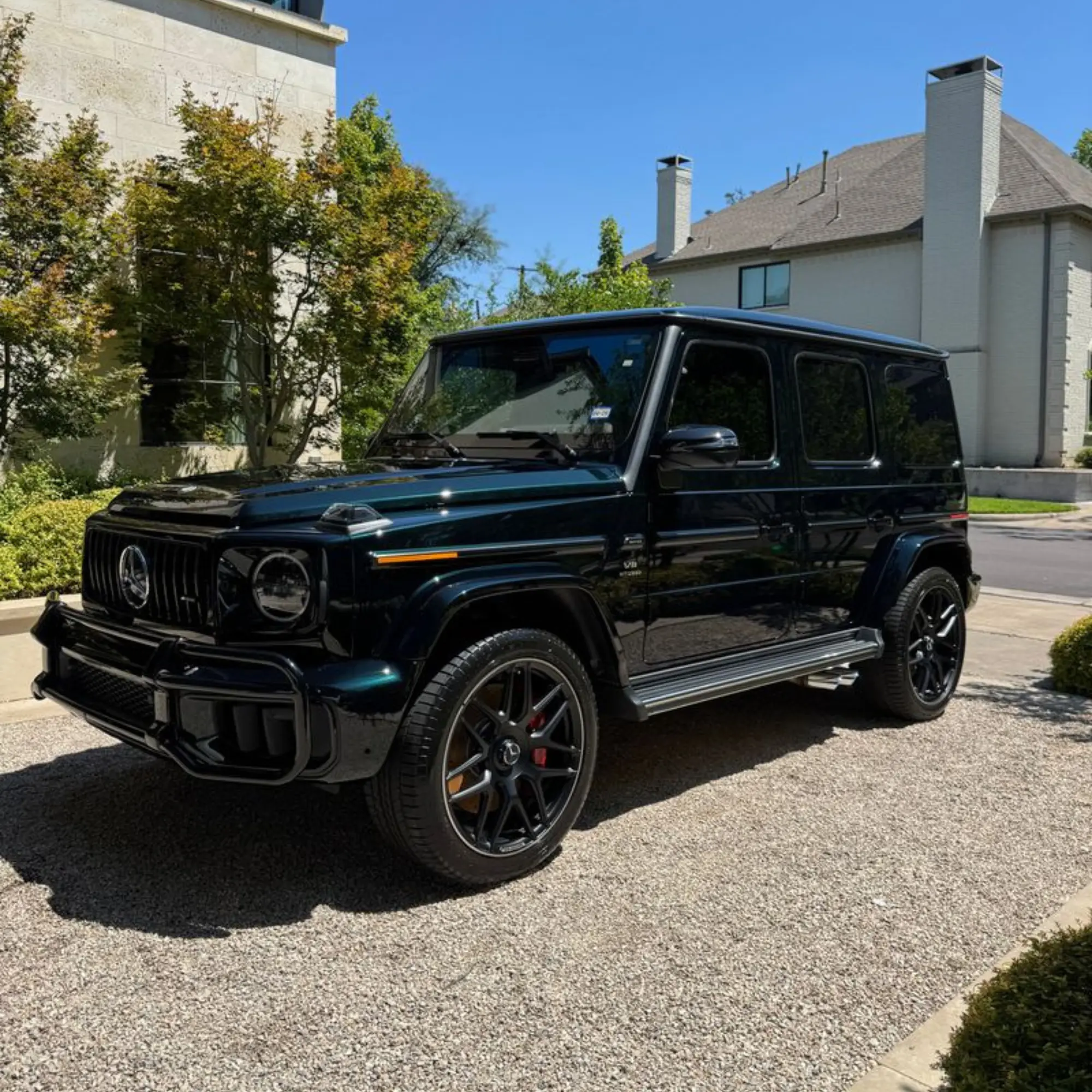 Mobile detailing result at a customer's home